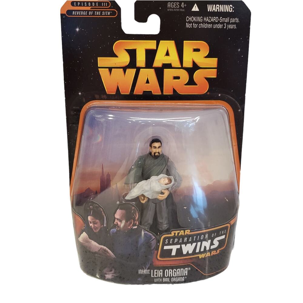 2005 Hasbro Star Wars Revenge of the Sith Separation of the Twins Leia with Bail